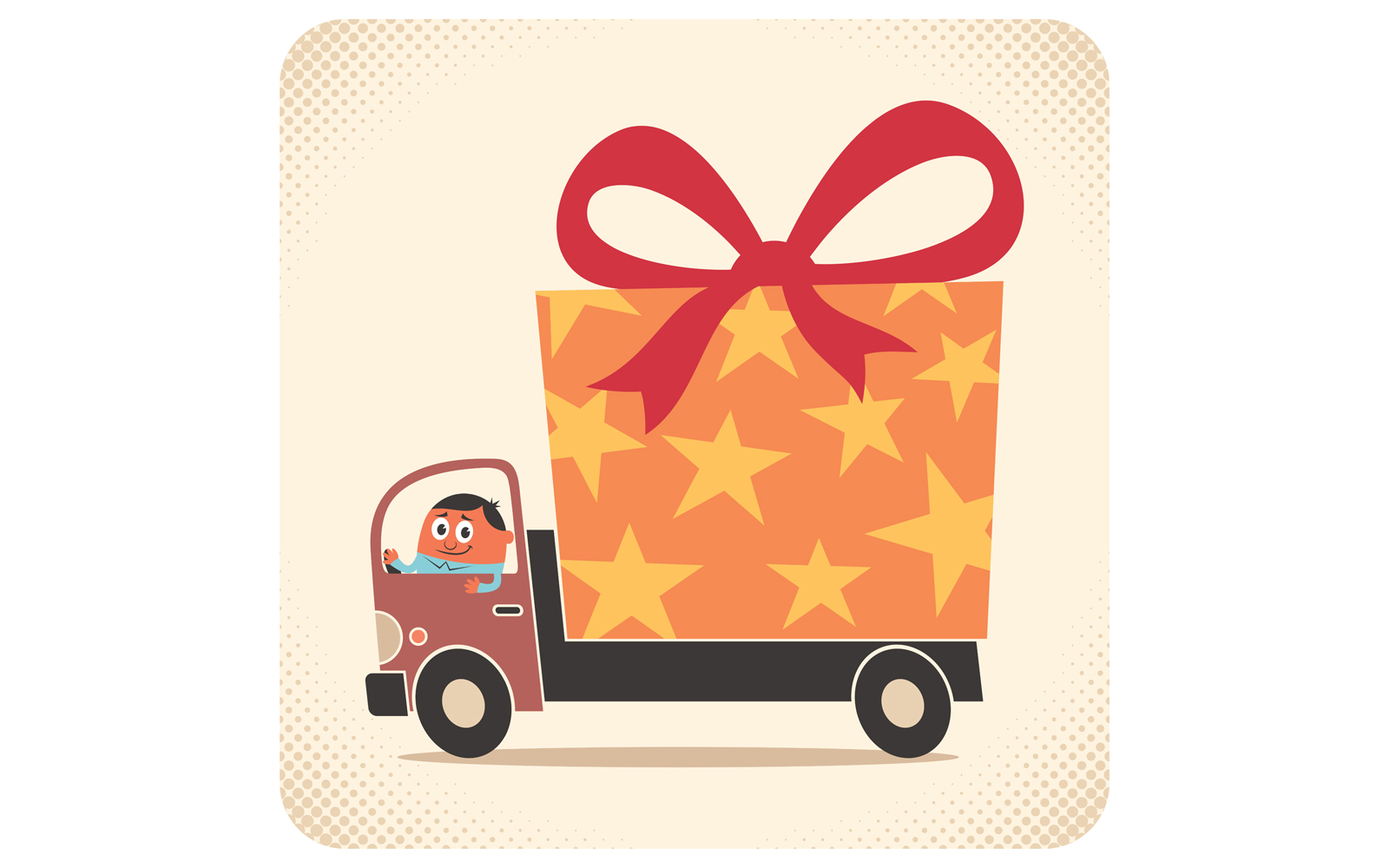 Bringing Gift Card - Illustration