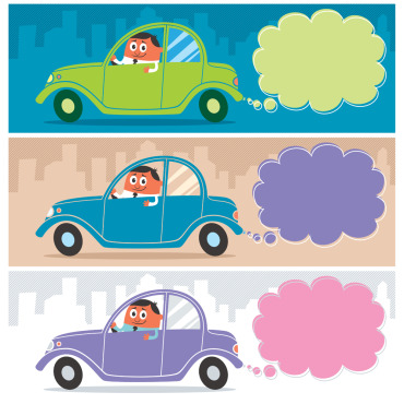 Automobile Vehicle Illustrations Templates 126307