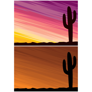 Saguaro Cactus Illustrations Templates 126309