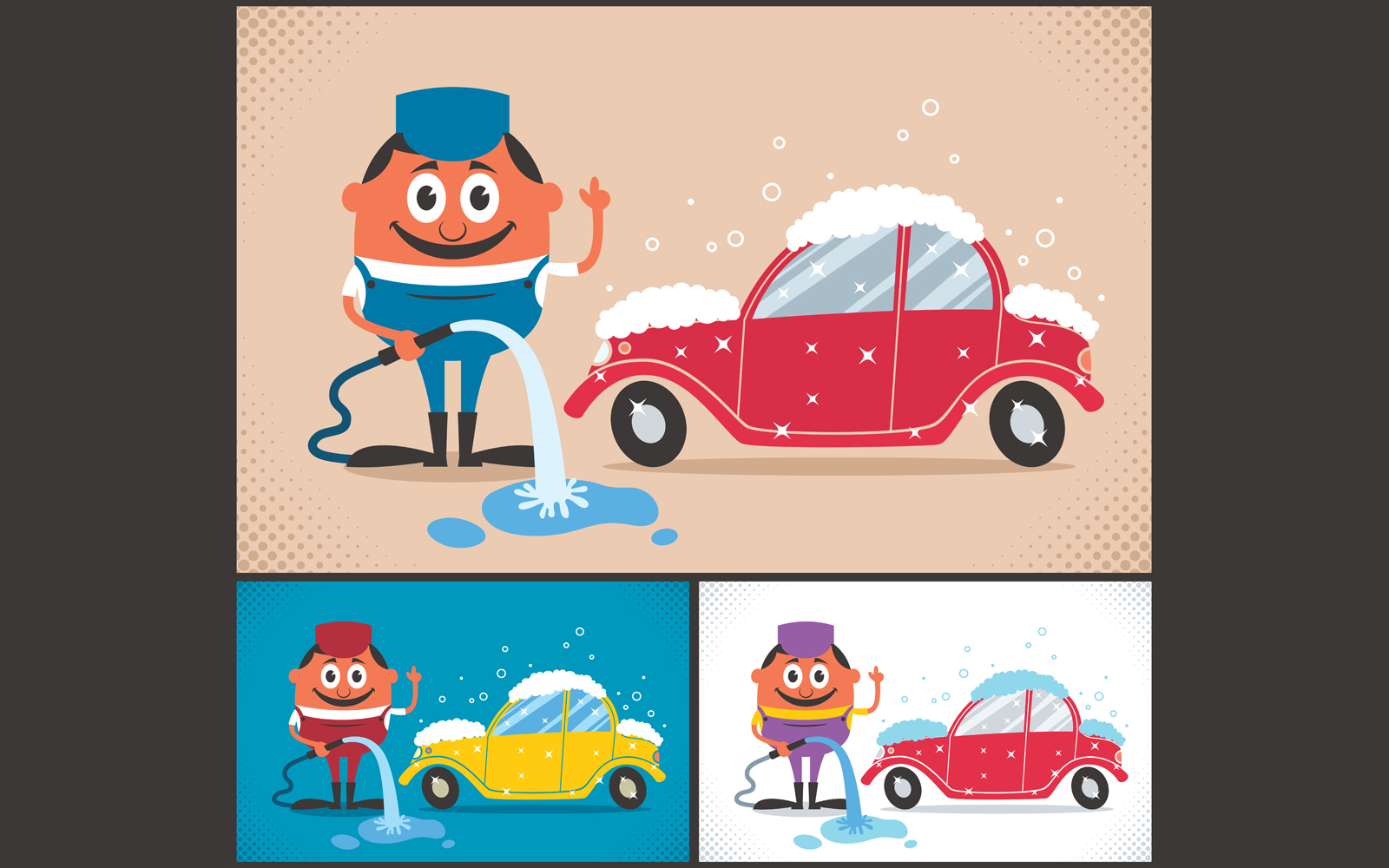 Car Wash - Illustration