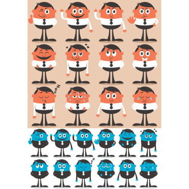 Manager Man Illustrations Templates 126321
