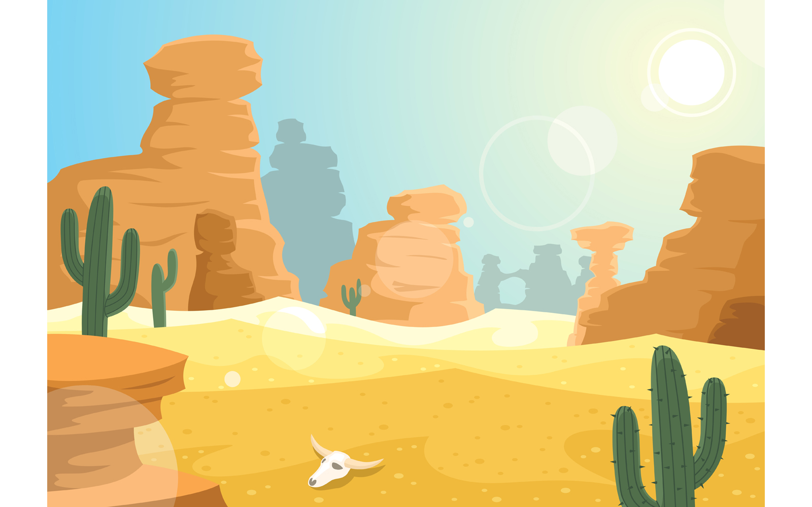 Desert - Illustration