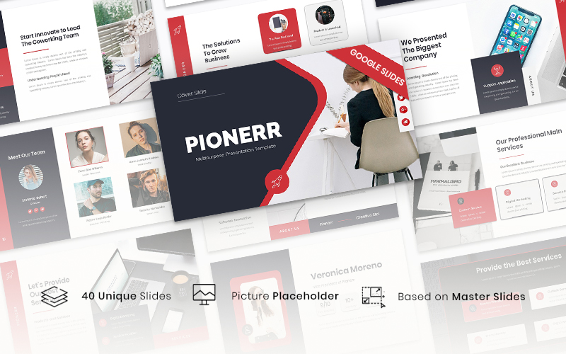 Pionerr - Multipurpose  Template Google Slides