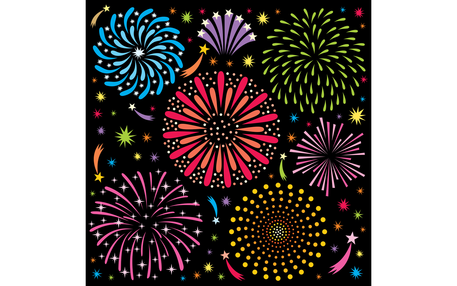 Fireworks 2 - Illustration