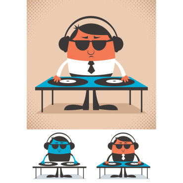 <a class=ContentLinkGreen href=/fr/kits_graphiques_templates_illustrations.html>Illustrations</a></font> disc jockey 126540