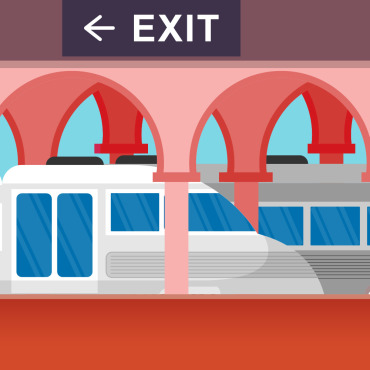 Public Transport Illustrations Templates 126617