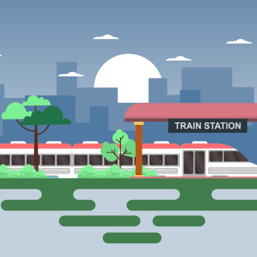 Public Transport Illustrations Templates 126619