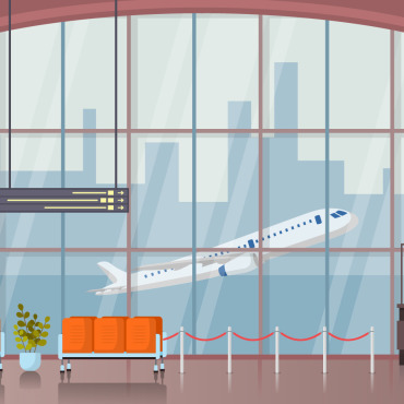 <a class=ContentLinkGreen href=/fr/kits_graphiques_templates_illustrations.html>Illustrations</a></font> avion terminal 126635