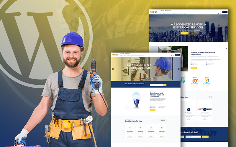 Noor - Electrical Services WooCommerce Theme