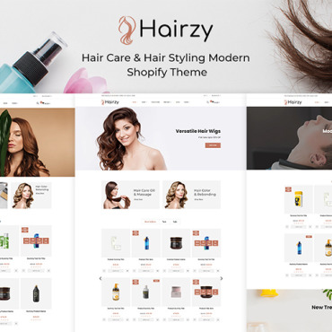 Salon Hair Shopify Themes 136132