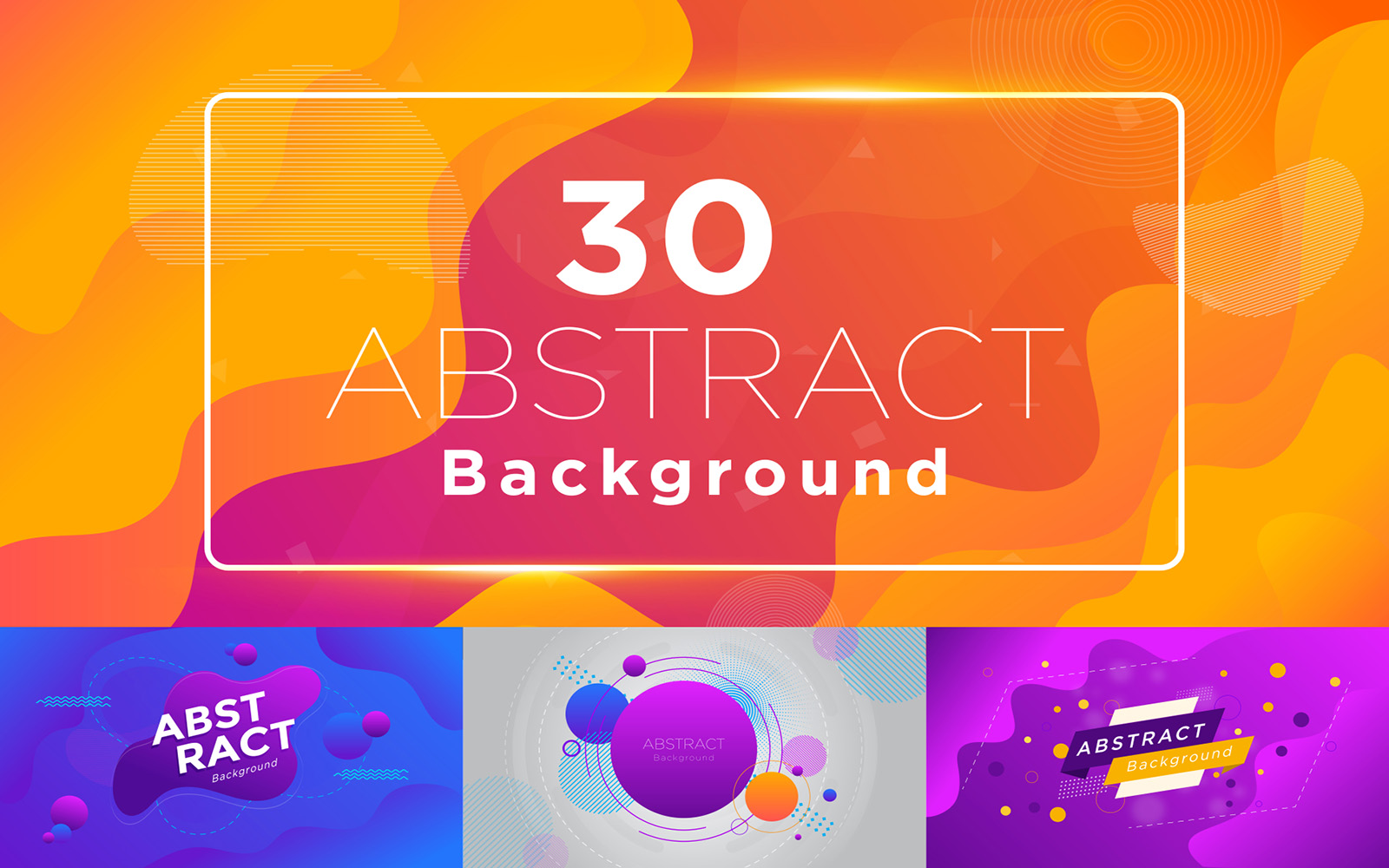 30 Modern Abstract Banner Background