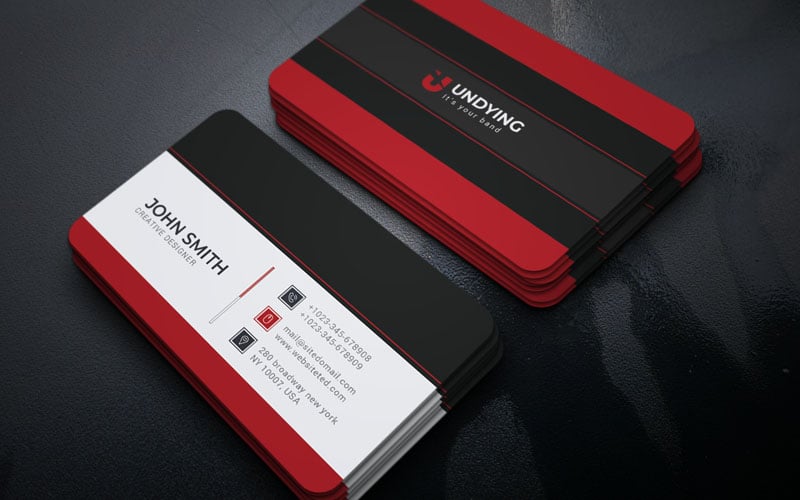 Bostrap - Business Card - Corporate Identity Template