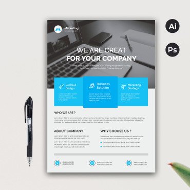 Flyer Business Corporate Identity 136572