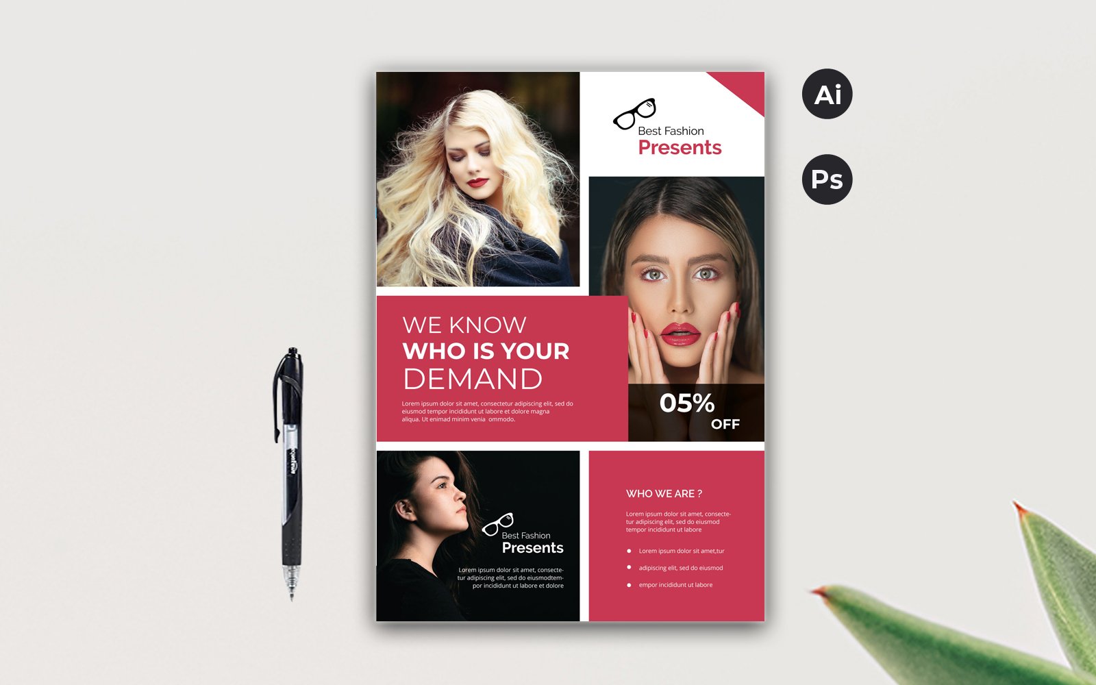 Fashion Flyer - Corporate Identity Template