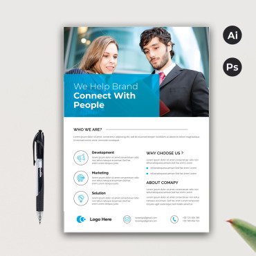 Flyer Business Corporate Identity 136579