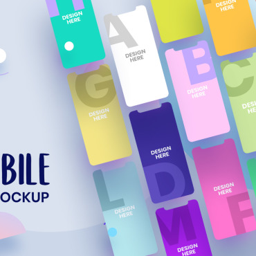 Mobile App Product Mockups 136646