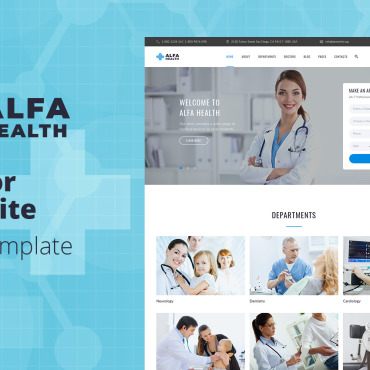 Clinic Consultant PSD Templates 136871