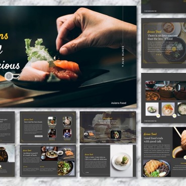 Business Cafe PowerPoint Templates 136938