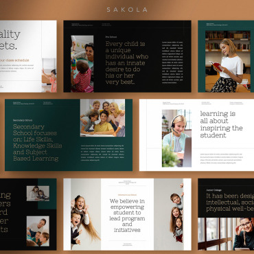 Education College Keynote Templates 136945