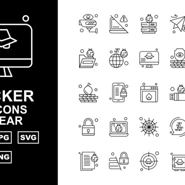 Lock Code Icon Sets 137026