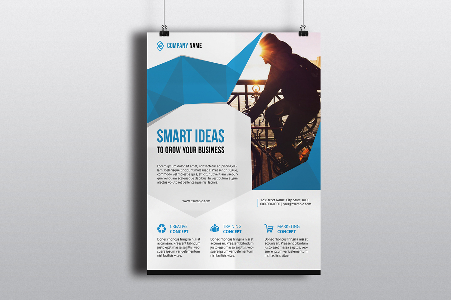 Smart Idea Business flyer - Corporate Identity Template
