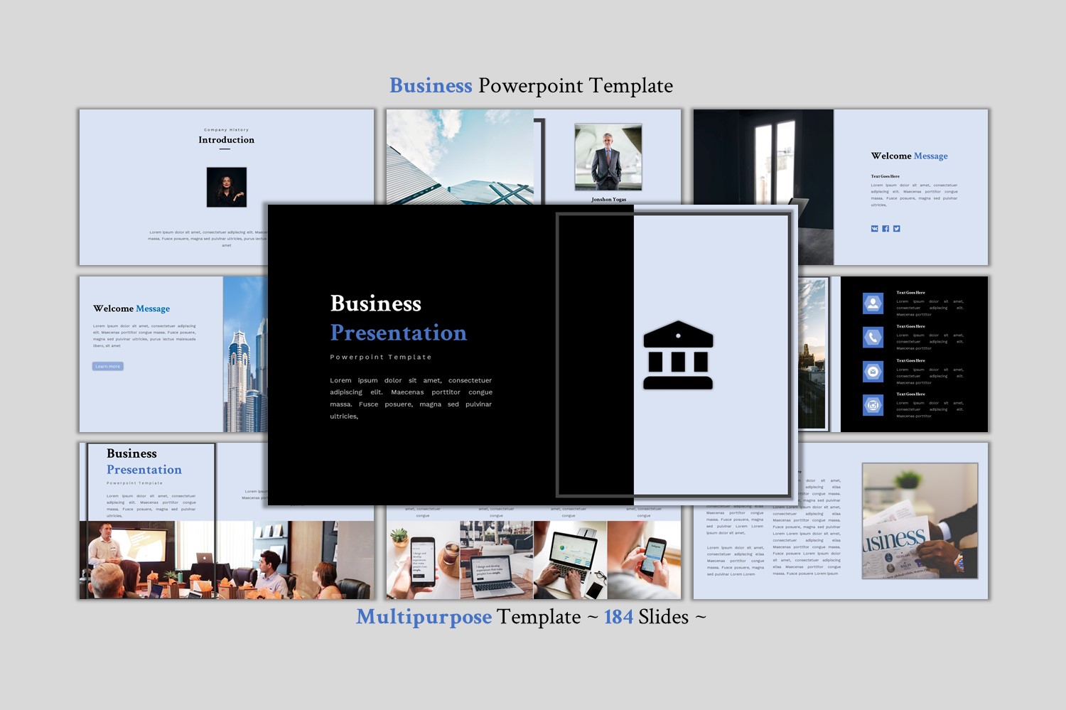 Business - Creative Multipurpose PowerPoint template