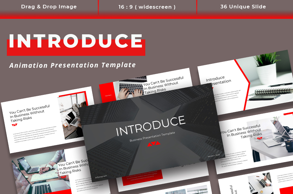 Introduce - Business PowerPoint template