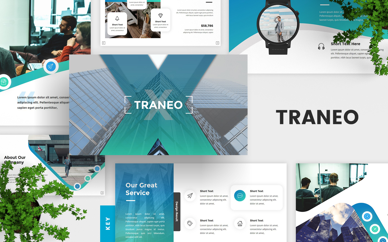 Traneo Business - Keynote template