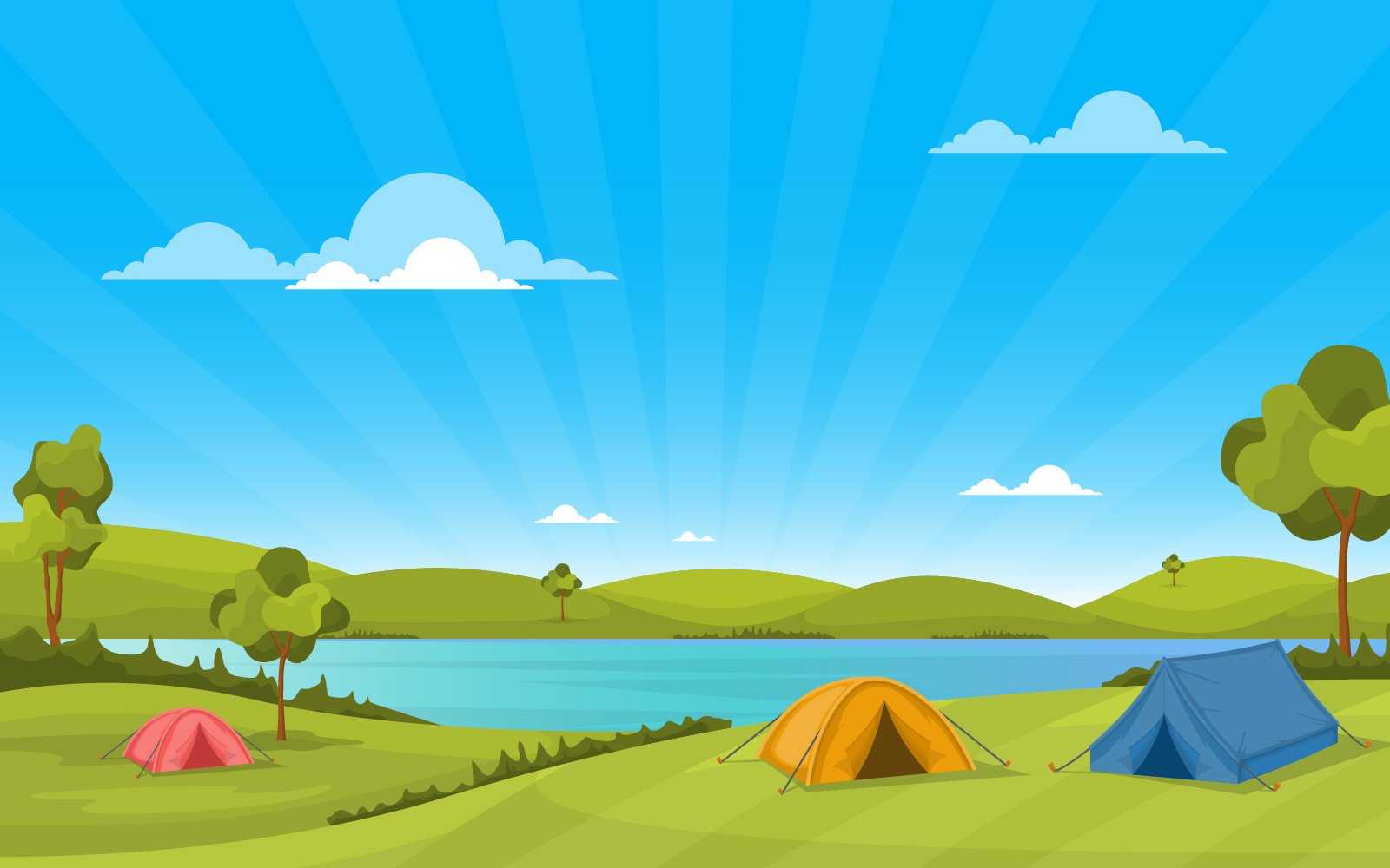 Camping Adventure Park - Illustration