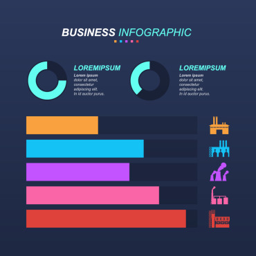 Chart Graph Infographic Elements 137821
