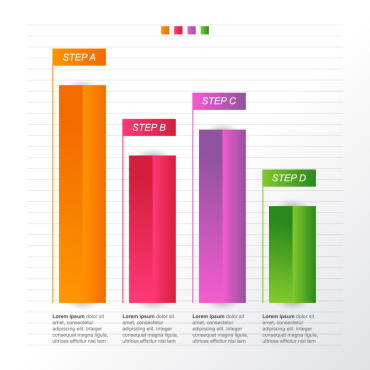 Decreased Graph Infographic Elements 137855