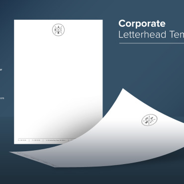 Letterhead Clean Corporate Identity 137857