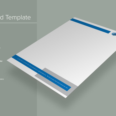 Letterhead Clean Corporate Identity 137869