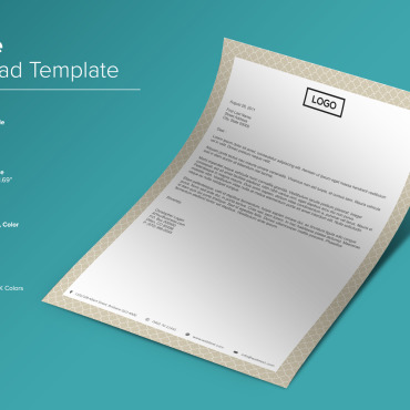 Letterhead Clean Corporate Identity 137881