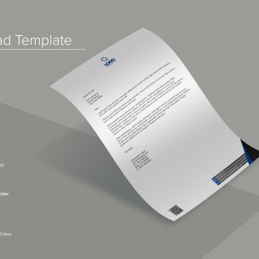 Letterhead Clean Corporate Identity 137884