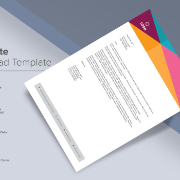 Letterhead Clean Corporate Identity 137888