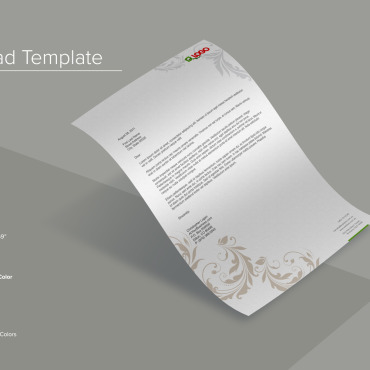 Letterhead Clean Corporate Identity 137897