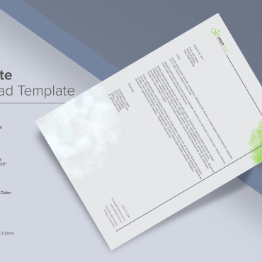 Letterhead Clean Corporate Identity 137900