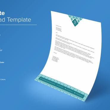 Letterhead Clean Corporate Identity 137901