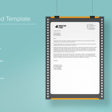 Letterhead Clean Corporate Identity 137918