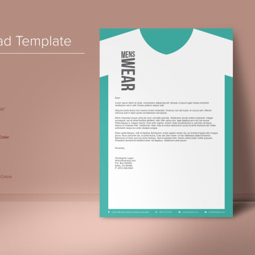 Letterhead Clean Corporate Identity 137921