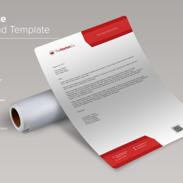 Letterhead Clean Corporate Identity 137930