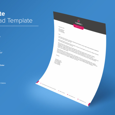 Letterhead Clean Corporate Identity 137940