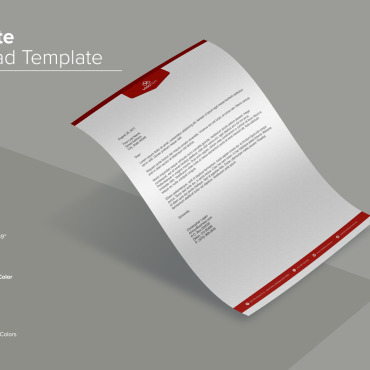 Letterhead Clean Corporate Identity 137944