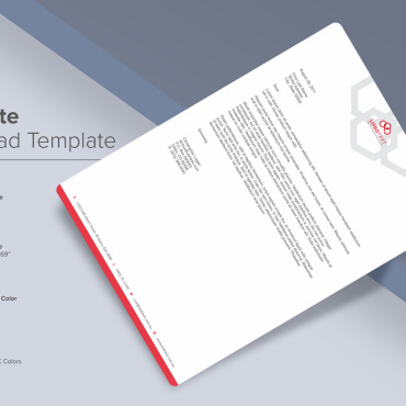 Letterhead Clean Corporate Identity 137946