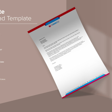 Letterhead Clean Corporate Identity 137951