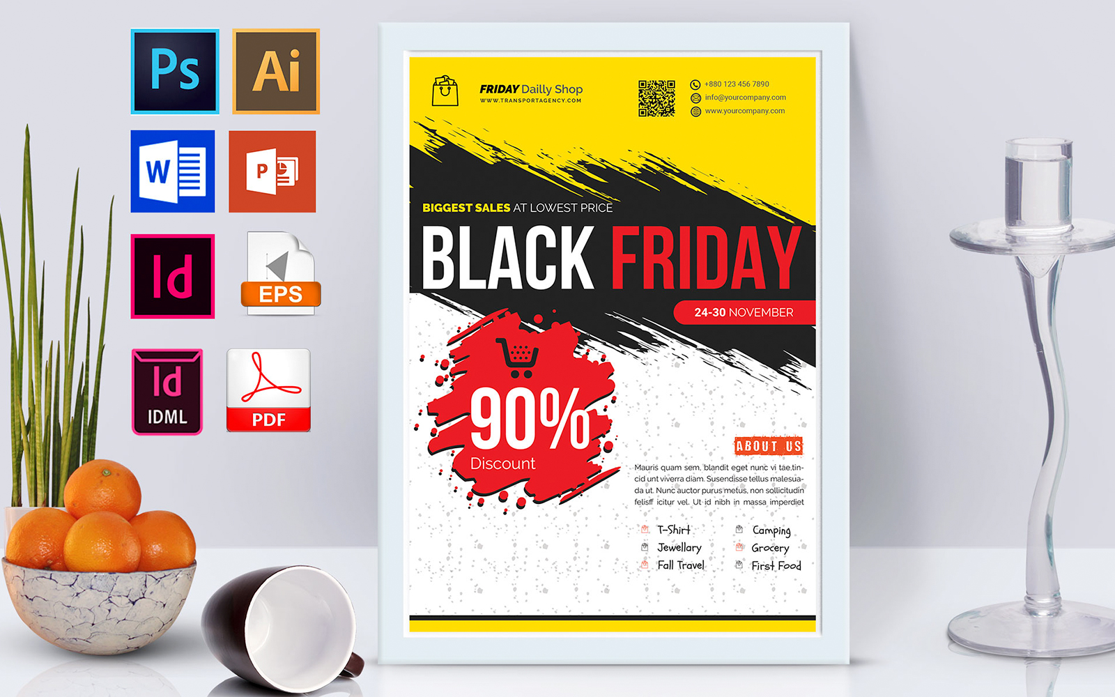 Poster | Black Friday Sale Vol-02 - Corporate Identity Template