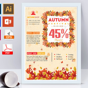 Fall Autumn Corporate Identity 138703