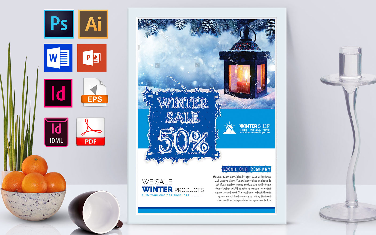 Poster | Winter Sale Vol-03 - Corporate Identity Template