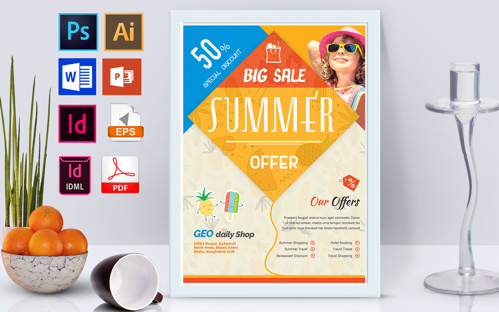 Poster | Summer Sale Vol-02 - Corporate Identity Template